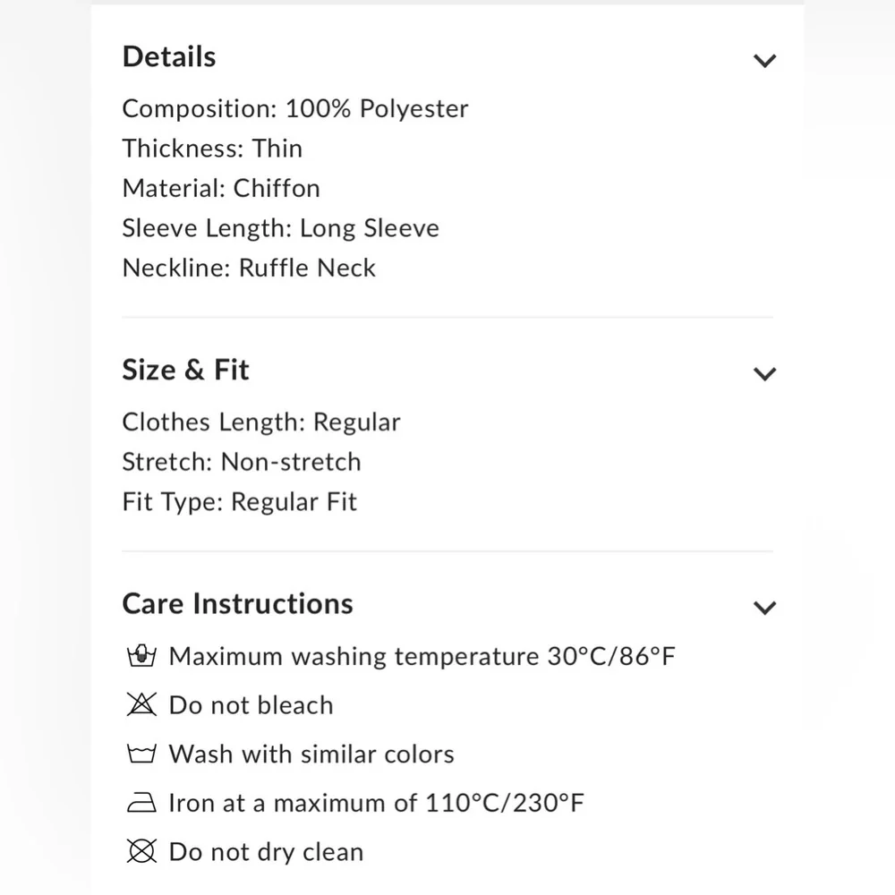 Commense Leopard Printed Ruffle Blouse NWT Size M - Picture 5 of 6